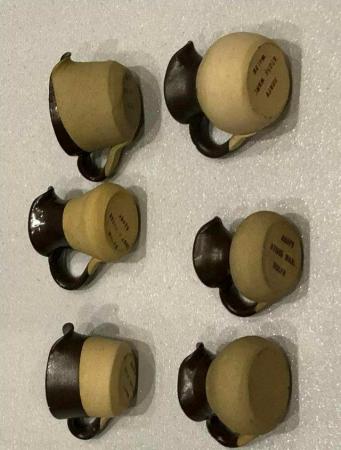 Image 1 of A set of Abaty Vintage Stoneware Cream Jugs
