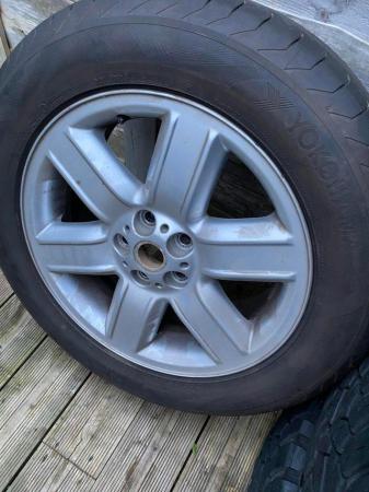 Image 1 of Alloy wheels and tyres for sale