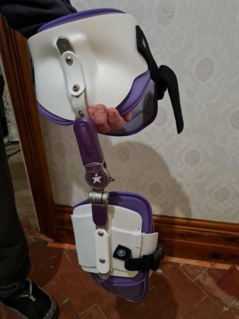 Image 1 of Surgical hip abduction brace suitable for total hip replacem