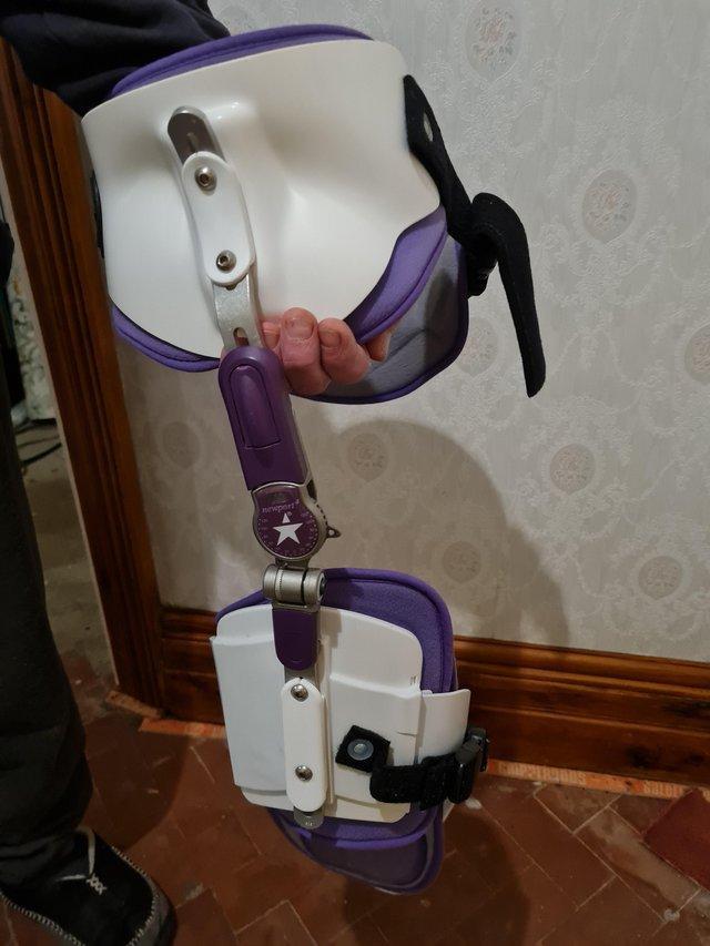 Preview of the first image of Surgical hip abduction brace suitable for total hip replacem.