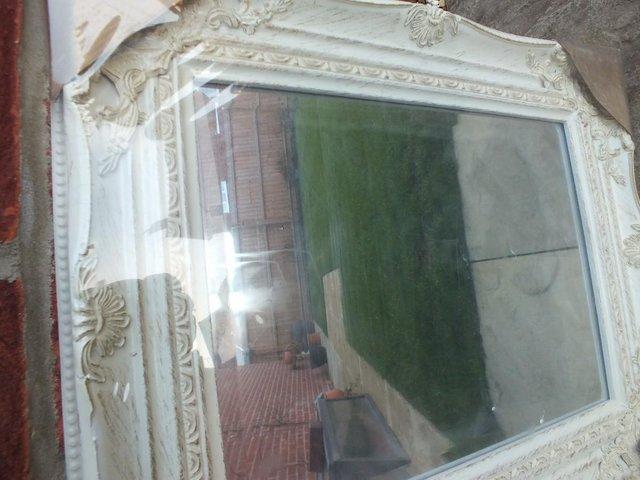 Preview of the first image of Shabby Chic Style Mirror (NEW) in Package.