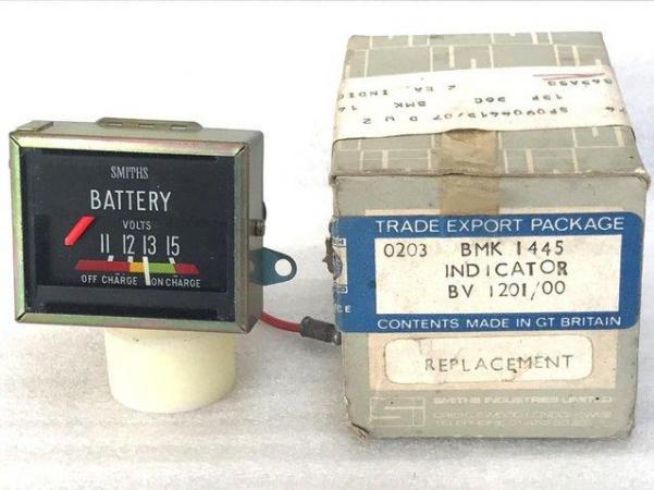 Image 2 of BMC/B.L. SQUARE BATTERY CHARGING INDICATOR. 12 VOLT SYSTEM