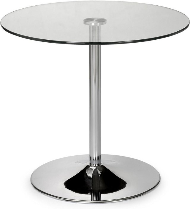 Preview of the first image of Round Glass Top Table Pedestal base.