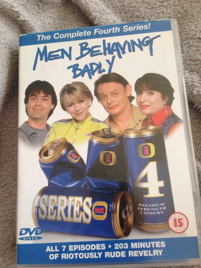 Preview of the first image of Men Behaving Badly DVD Series 4.