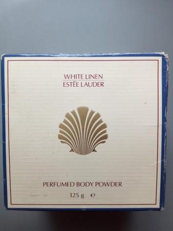 Image 1 of White Linen Body Powder by Estée Lauder (Unused)