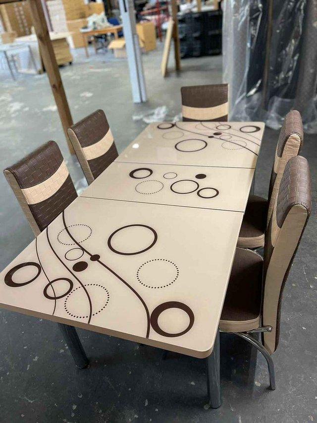 Preview of the first image of HOME DECOR DINING TABLE SET AVAILABLE IN SALE.