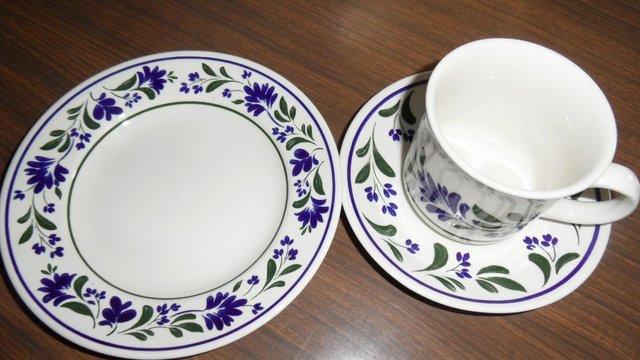 Image 2 of Churchill Tea Set 18 piece cups, saucers and tea plates