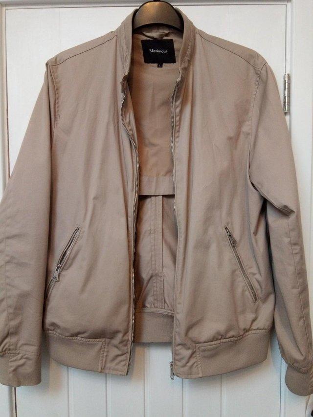 Preview of the first image of Men's jacket, Matinique Jace, Large, Danish Designer wear.