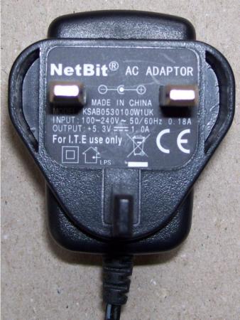 Image 3 of NetBit AC/DC Adapter Transformer