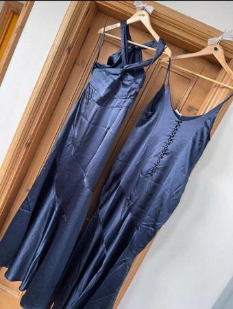 Image 2 of 2 navy ASOS formal/ bridesmaid dresses new with tags