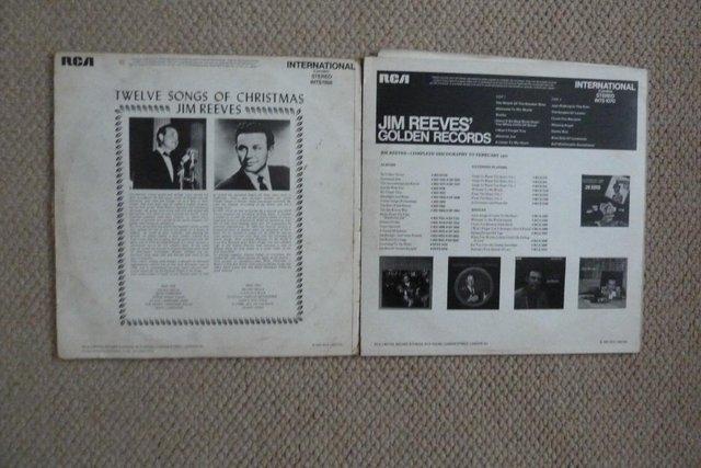 Image 1 of Jim Reeves Vinyl Records ( 2 Records)