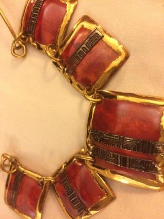 Image 2 of Eye-catching Rustic Charm Copper & Bronze Necklace & Cuff
