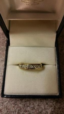 Image 1 of Ladies seven stone diamond ring