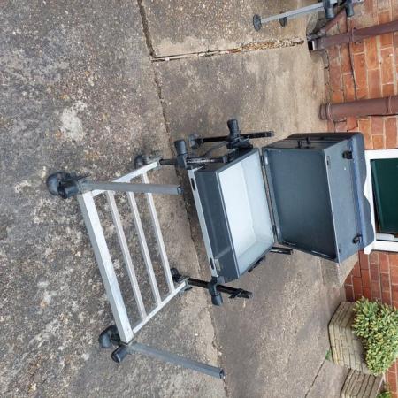 Image 2 of Angler's Seat and Storage box for Sale