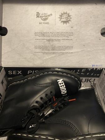Image 3 of Sold Out Sex Pistols Dr Martens Size 4