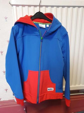Image 2 of Girl Guide blue and red hoodie.