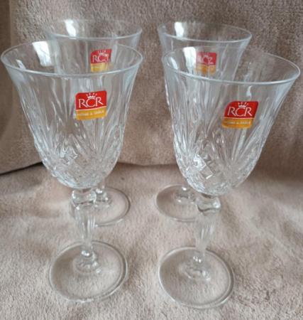 Image 2 of RCR Crystal Wine Glasses - set of 4