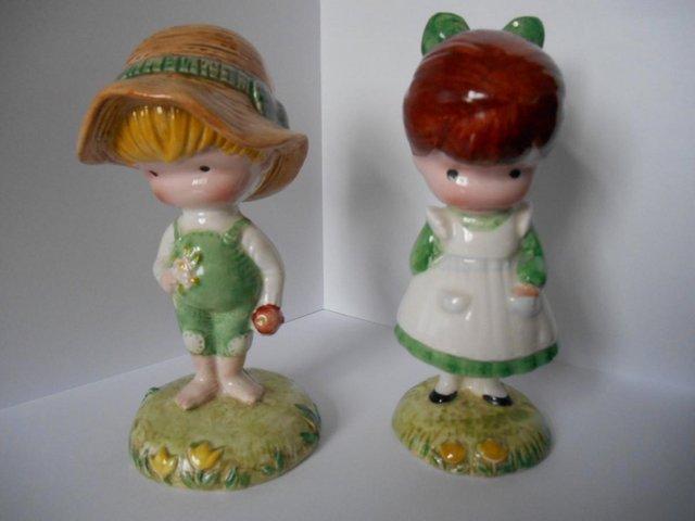 Preview of the first image of Beswick Joan Walsh Anglund Boy and Girl.