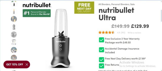 Preview of the first image of nutribullet Ultra (The Best) brand new in box.