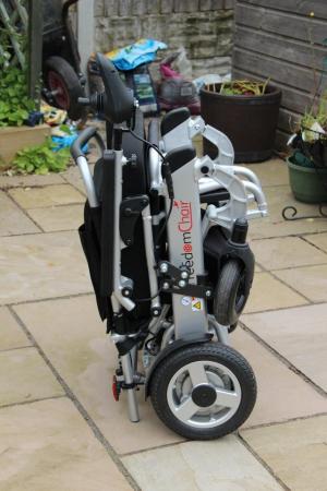 Image 3 of Freedom Wheelchair 12 months old as new condition.