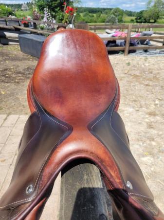 Image 2 of Butet 18" jump saddle for sale