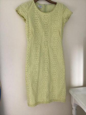 Image 1 of Hobbs yellow occasion dress size 10