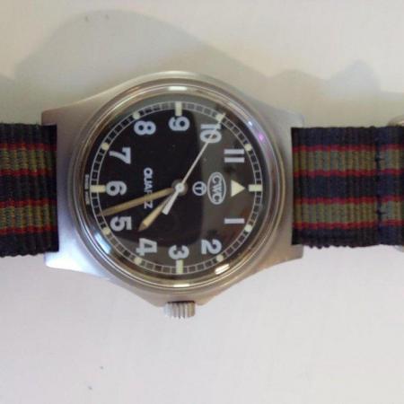 Image 2 of Military Issue (Royal Navy) 1989 CWC Swiss Quartz Watch