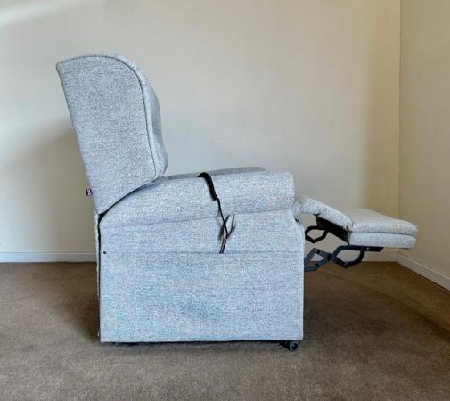 Image 21 of REPOSE ELECTRIC RISE RECLINER DUAL MOTOR CHAIR GREY DELIVERY