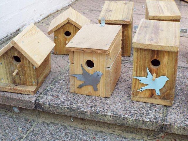 Preview of the first image of nest boxes ,in 1 inch wood made to last ..