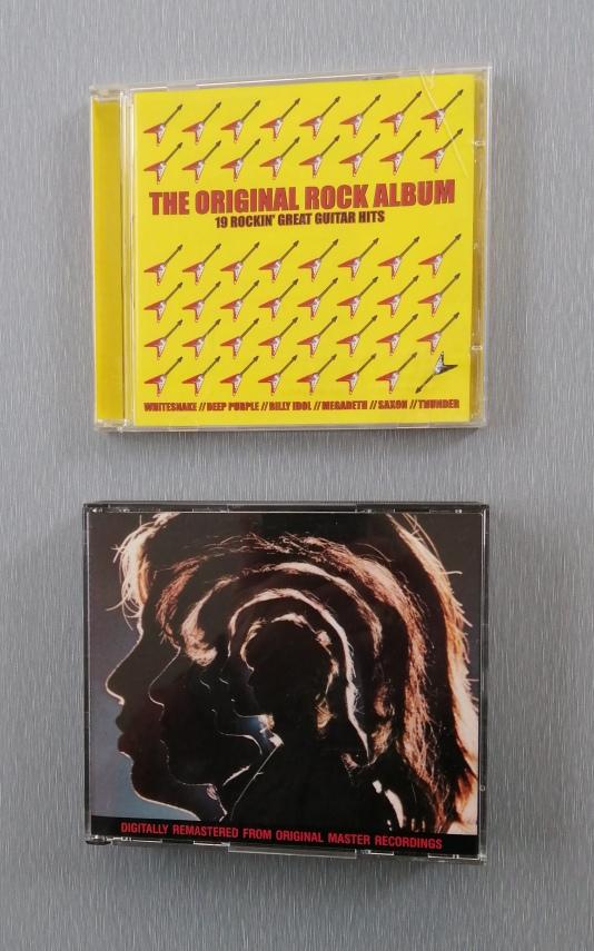 Preview of the first image of 2 CD's: The Rolling Stones 'Hot Rocks' & The Original Rock A.