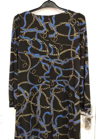 Image 9 of New with Tags Wallis Petite Black Chain Print Dress Size 8