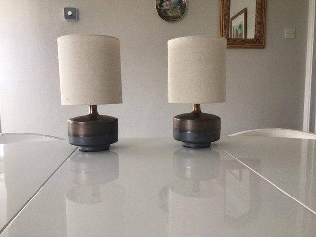 Preview of the first image of Pair of Table Lamps With Shades.