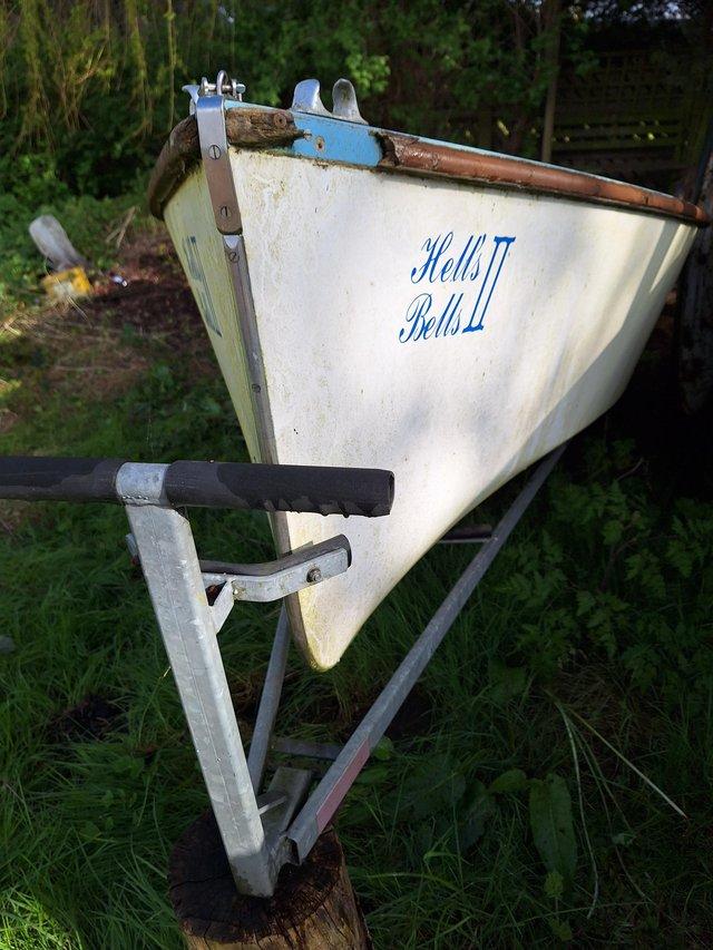 Preview of the first image of 1970s Sailing Dinghy project.
