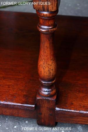 Image 38 of A TITCHMARSH AND GOODWIN TAVERN SEAT HALL SETTLE BENCH PEW