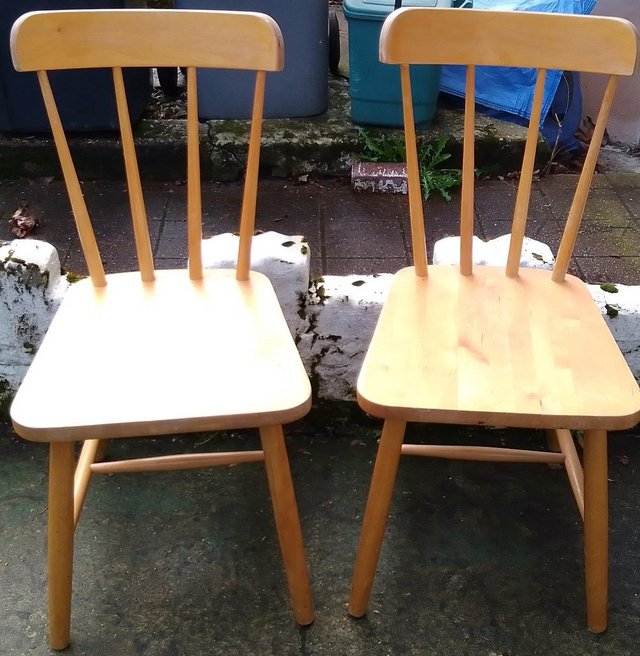 Preview of the first image of IKEA, Vintage late 90s/early 2000's stock, chairs x 2.