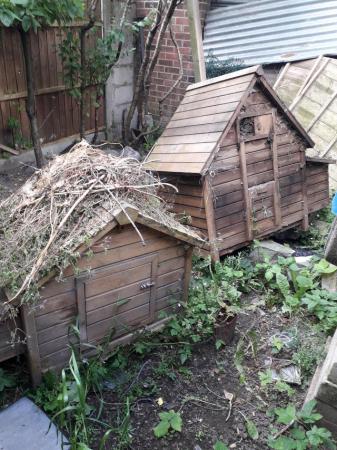 Image 7 of chicken coops/huts used for sale
