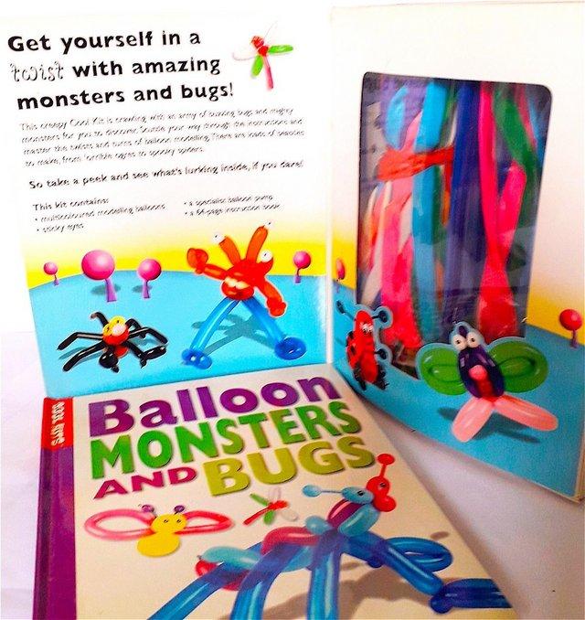 Preview of the first image of LOW USE - make MONSTERS & BUGS with BALLOONS.