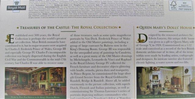 Preview of the first image of PRESENTATION PACKISSUED BY THE ROYAL MAILWINDSOR CASTLE.