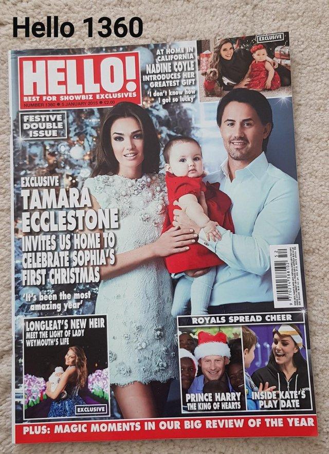 Preview of the first image of Hello Magazine 1360 - Tamara Ecclestone at Home with Sophia.