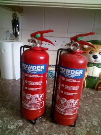 Image 3 of FIRE EXTINGUISHERS 1KG EACH WITH FIXING