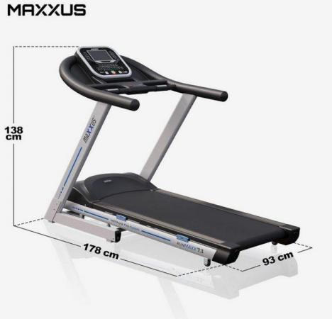 Image 1 of Maxxus Runmaxx 7.3 Treadmill, grey, 178 x 93 x 138 cm