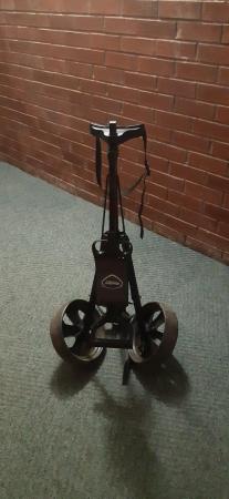 Image 1 of Golf trolley for sale very light solid and easy to store and