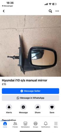 Image 2 of Different car parts for sale mirrors lights ect