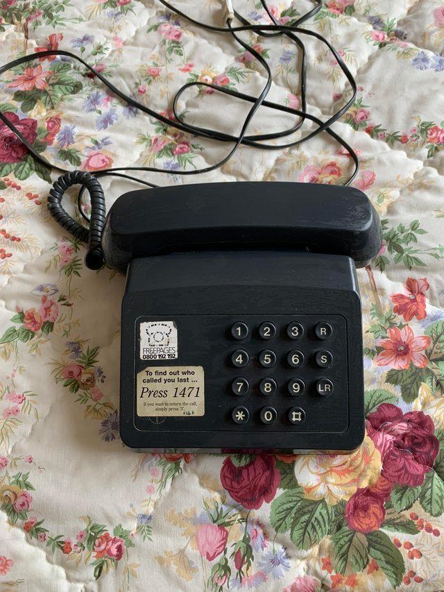 Preview of the first image of Vintage Push button telephone.