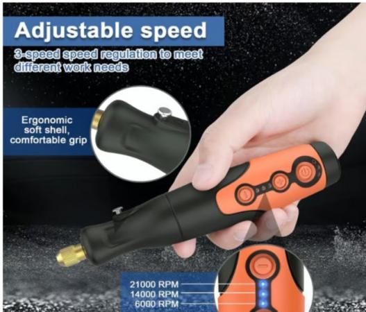 Image 1 of Rotary Tool Cordless, with 51 Pcs Accessories