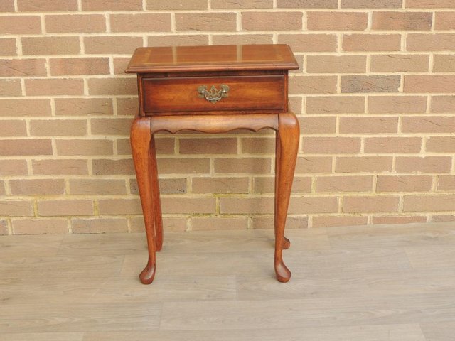 Preview of the first image of Queen Anne Wooden Console (UK Delivery).