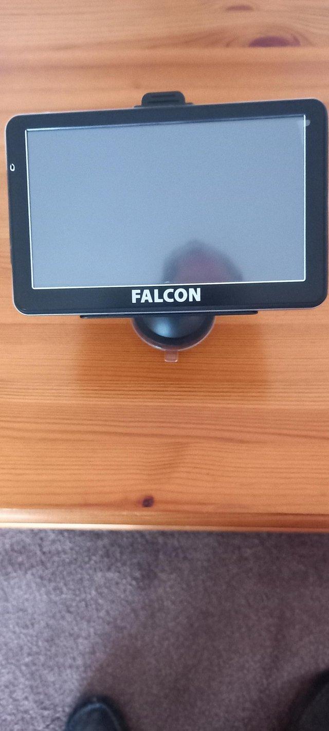 Preview of the first image of Falcon 7" sat navigation for caravan and motorhome.