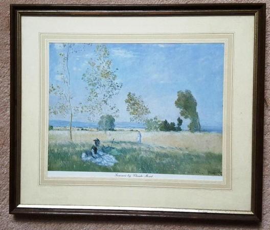 Image 2 of Framed Renoir and Monet prints