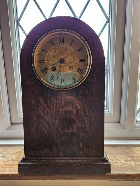 Preview of the first image of Antique Clock with pendulum.