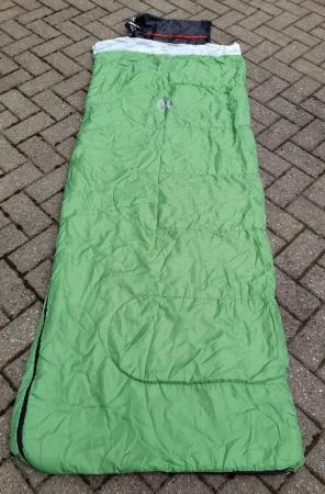 Image 1 of Lime Green Coleman Pacific Junior Sleeping Bag   BX43
